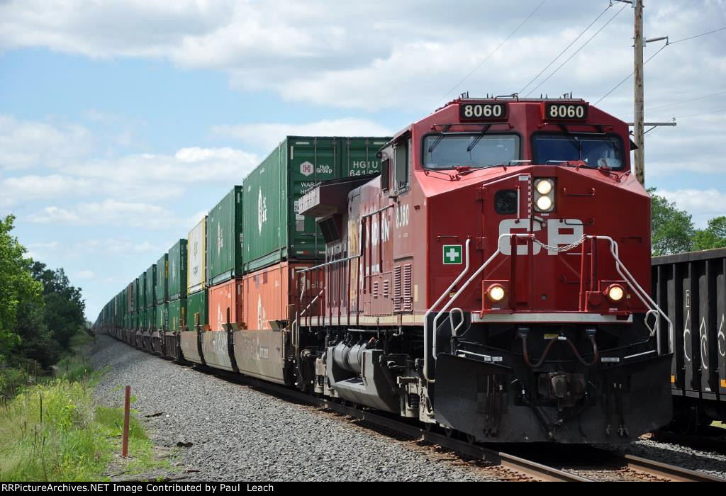 Intermodal rolls east